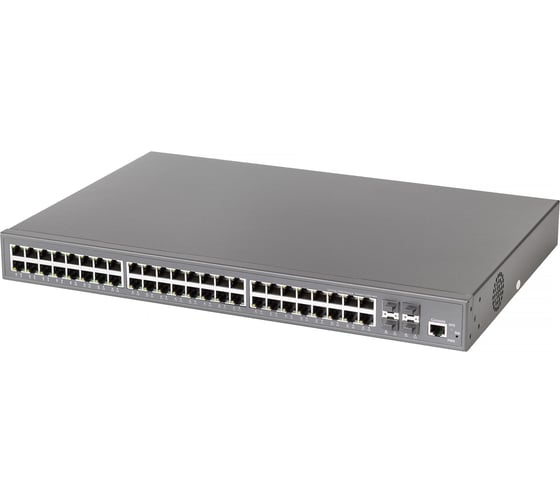 Коммутатор Netlink NL-SW-2L-48T4X Layer 2+ managed Ethernet switch: 4_1G/2.5G/10G SFP+ slots + 48_10/100/1000M RJ45 por УТ-00003715
