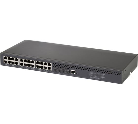 Коммутатор Netlink NL-SW-2L-24TP4X-S Layer 2+ managed PoE switch: 4_1G/2.5G/10G SFP+ slots + 24_10/100/1000M RJ45 PoE ports 280W УТ-00003713