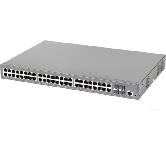 Коммутатор Netlink NL-SW-2L-48TP4S Layer 2+ managed PoE switch: 4_1G/2.5G SFP slots + 48_10/100/1000 RJ45 PoE ports 440 УТ-00003711