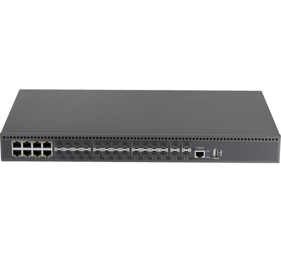 Коммутатор Netlink NL-SW-2L-16S8GC4X Layer 2+ managed Ethernet switch: 4_1G/2.5G/10G SFP+ slots + 16_100/1000M SFP ports + 8_1G SFP/RJ45 Combo ports УТ-00003714