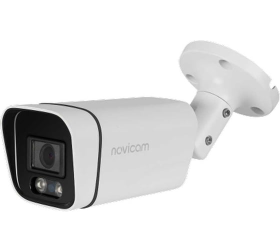 Камера видеонаблюдения цилиндрическая Novicam HIT 23ML TVI/AHD/CVI/CVBS, 1/3 CMOS, 2 Мп 25/30 к/с, 2.8 мм, ИК 30 м, PoE уличная всепогодная v. 1167V