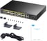 Коммутатор Cudy GS1026PS2 1.0 с 24 гигабитными портами, 2 гигабитными портами Uplink, 2 портами SFP и поддержкой PoE+ (300 Вт) 10000152660 4