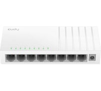 Настольный коммутатор с 8 портами Cudy FS108D 10/100 Мбит/с, пластиковый корпус 10000148967