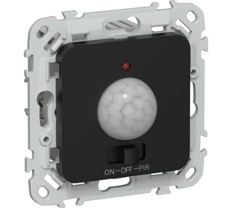 Датчик движения IEK FLITE с N 400Вт ДД-3-ФлЧ черный FI-MS21-N-110-07-N-K02