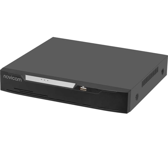 Видеорегистратор Novicam 5 в 1 FR1104LX v. - запись 4 каналов TVI/AHD/CVI/CVBS 5Мп Lite 10к/с + 2 IP 2Мп 30 к/с, 1 HDD до 8 Тб, 1 аудио, поддержка H.265+, поддержк 3020V