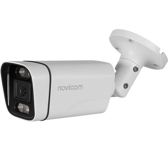 Камера видеонаблюдения цилиндрическая Novicam HIT 53MX TVI/AHD/CVI/CVBS, 1/2.7 CMOS, 5 Мп 20 к/с, 3.6 мм, ИК 30 м, PoE уличная всепогодная v. 1170V