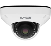 Камера видеонаблюдения IP купольная ULTRA 54M  1/2.8 STARVIS CMOS, 5 Мп 25 к/с, 2.8 мм, ИК 30 м, PoE уличная всепогодная v. Novicam 1010V