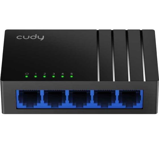 Настольный коммутатор Cudy GS105D 5.0 с 5 гигабитными портами, пластиковый корпус 10000148120 1
