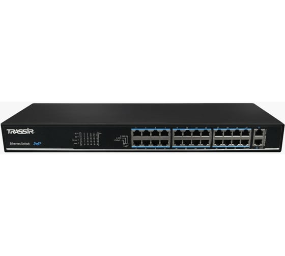 PoE-коммутатор TRASSIR Ethernet TR-NS1026-225-24POE УТ-00036206