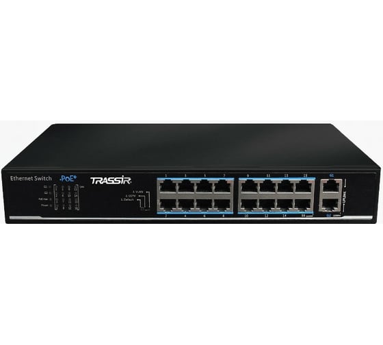 РоЕ-коммутатор TRASSIR Ethernet TR-NS1018-135-16POE УТ-00036205