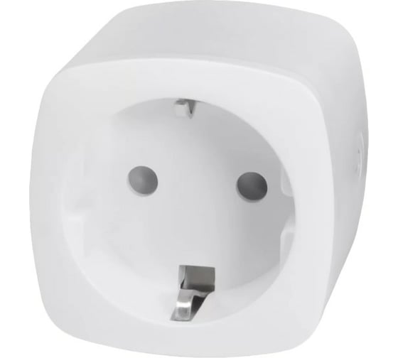 Умная розетка GEOZON PE-01 Wi-Fi, AC100-250В, 10А, 50-60Гц, 2500Вт, white GSH-SSP02