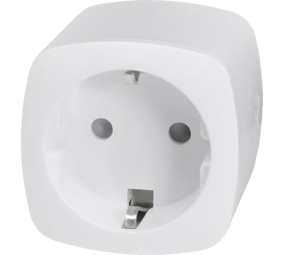 Умная розетка GEOZON P-01 Wi-Fi, AC100-250В, 10А, 50-60Гц, 2500Вт, white GSH-SSP01
