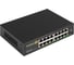 Коммутатор неуправляемый ExeGate EDES-1016D 16-портовый UTP 10/100Mbps, металлический корпус, возможна установка в стойку и монтаж на стену 298691 1