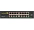 Коммутатор неуправляемый ExeGate EDES-1016D 16-портовый UTP 10/100Mbps, металлический корпус, возможна установка в стойку и монтаж на стену 298691 2