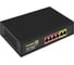 Коммутатор неуправляемый ExeGate EDES-1006D.4PoE-48W 6-портовый UTP 10/100 Base-Tx: 4 порта 802.3af PoE, мощность PoE: 25W, суммарно 48W, 2 порта RJ45 299020 2