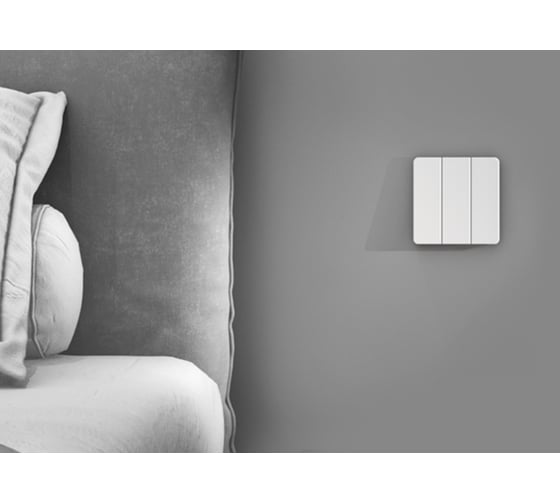 Двойной настенный выключатель YEELIGHT Xiami Flex Switch YDQS0620001WTEU