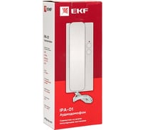 Аудиодомофон аудиотрубка EKF IPA-01 белый 2провода IP20 int-ipa-01