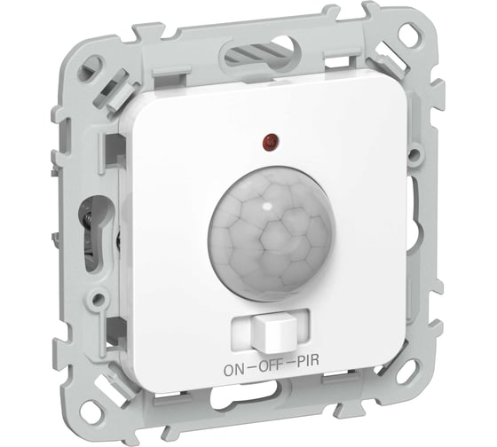 Датчик движения IEK FLITE с N 400Вт ДД-3-ФлБ белый FI-MS21-N-110-07-N-K01
