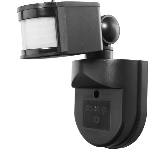 Датчик движения инфракрасный General Lighting Systems GMS1-W-11-7-B настенный 11м 1200Вт черный 475810