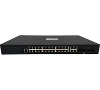 Управляемый PoE коммутатор АМАДОН 24 порта PoE, 4 Combo SFP + RJ45, L2+. KA-CPU-24GE4GS