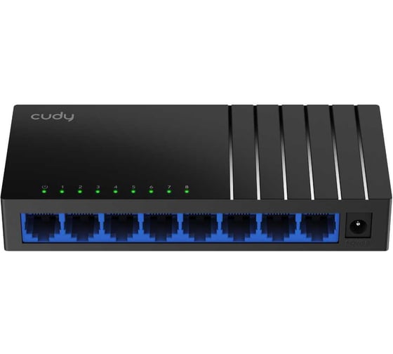 Настольный коммутатор Cudy GS108D с 8 гигабитными портами, пластиковый корпус 10000148119