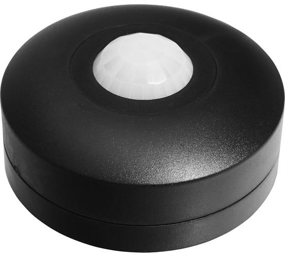 Датчик движения инфракрасный General Lighting Systems GMS5-C-6-7-B потолочный 6м 1200Вт черный 475814