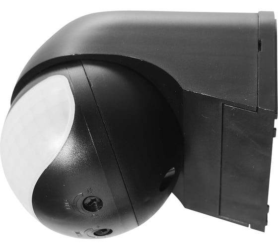 Датчик движения инфракрасный General Lighting Systems GMS2-W-12-12-B настенный 12м 1200Вт черный 475811