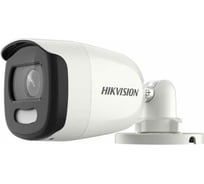 Уличная компактная цилиндрическая HD-TVI камера Hikvision DS-2CE10HFT-F(3.6mm) 5Мп с LED подсветкой АВ5034257