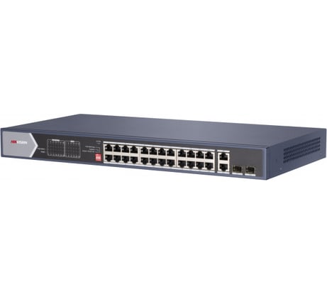 Коммутатор Hikvision Ethernet, PoE DS-3E0528HP-E УТ-00028220