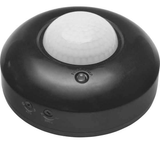 Датчик движения инфракрасный General Lighting Systems GMS4-C-8-7-B потолочный 8м 1200Вт черный 475813
