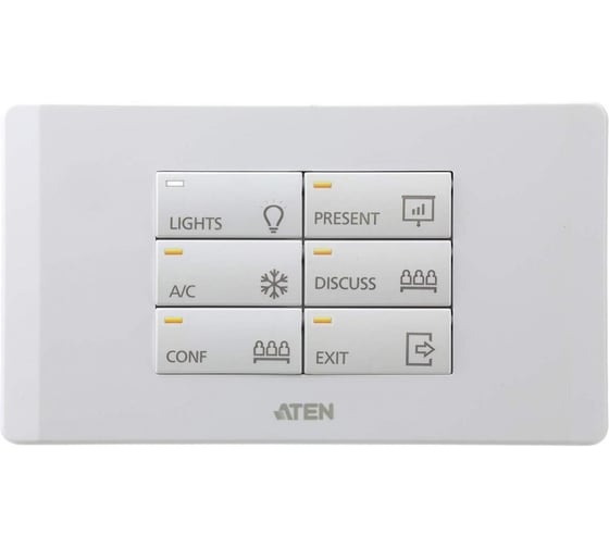 Панель ATEN 12-кнопочная (стандарт EU, 2 Gang) VK112EU-AT