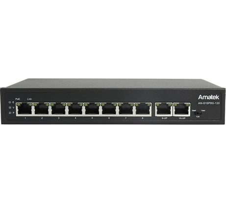 Коммутатор Amatek AN-S10P8GA 7000617