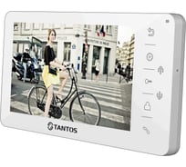 Монитор видеодомофона Tantos, цветной, TFT LCD 7" Amelie (White) HD