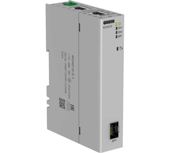 Коммутатор сетевой неуправляемый ОВЕН КСН210-2.1 R-00024516
