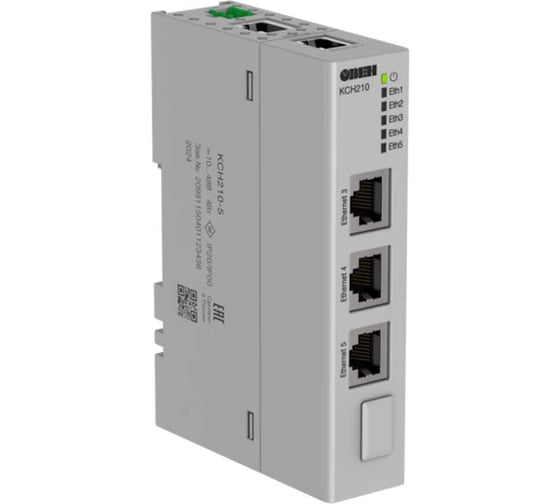 Коммутатор сетевой неуправляемый ОВЕН КСН210-5 Z-00103924
