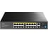Коммутатор с 16 портами Cudy FS1018PS1 10/100 Мбит/с, 2 гигабитными портами Uplink, портом SFP и поддержкой PoE+ (200 Вт) 10000151974 1