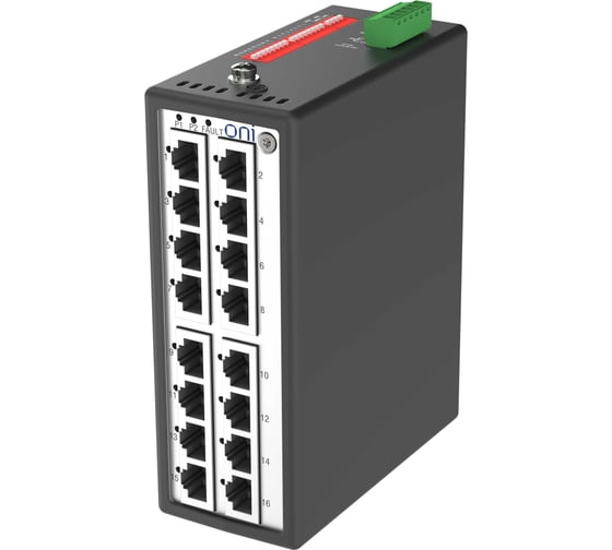 Коммутатор промышленный неуправляемый ONI ISU-430 16FE ISU-430-16FE000000000