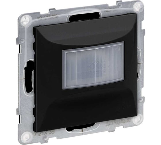 Датчик движения Legrand SUNO IP44, 2-проводной, антрацит 721435