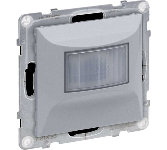 Датчик движения Legrand SUNO IP44, 2-проводной, алюминий 721335