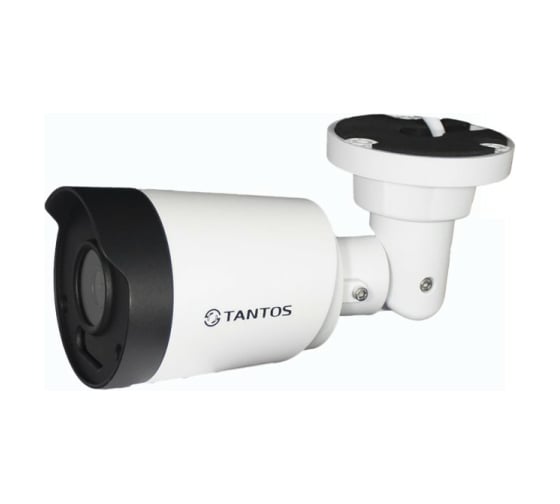 Уличная цилиндрическая универсальная видеокамера Tantos TSc-Pe5FN ColorView UVC (AHD, TVI, CVI, CVBS) с LED подсветкой белого цвета, пятимегапиксельная 00-00244638
