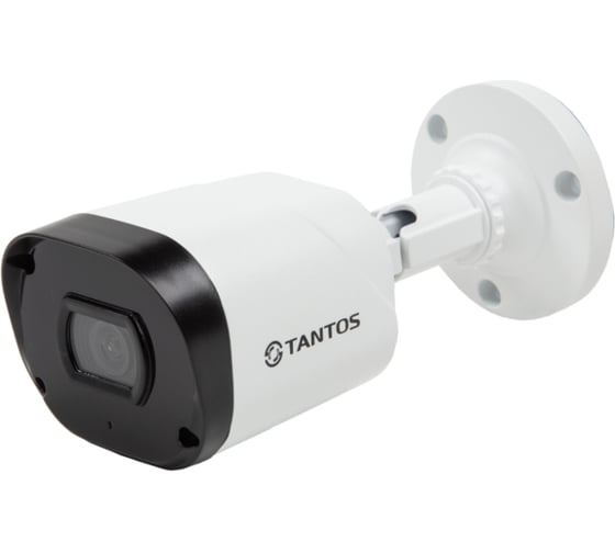 Уличная цилиндрическая видеокамера Tantos TSc-P1080pUVCf Двухмегапиксельная HD UVC (AHD/TVI/CVI/CVBS) с ИК подсветкой, металлический корпус 00-00169712