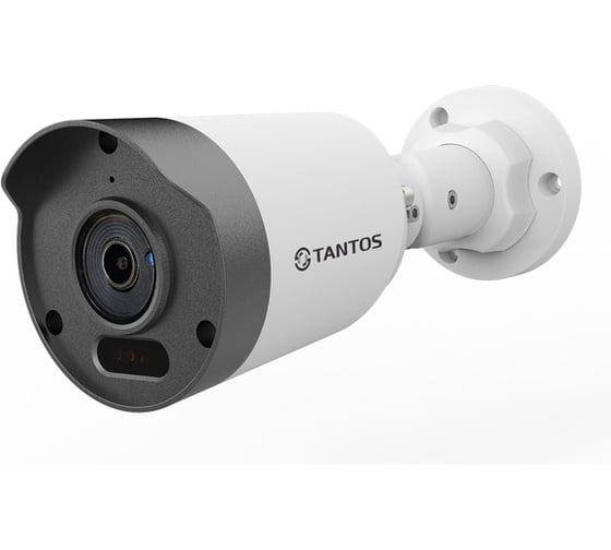 Уличная цилиндрическая универсальная видеокамера Tantos TSc-P2FA UVC (AHD, TVI, CVI, CVBS) с ИК подсветкой 30м, двухмегапиксельная 1920х1080х25к/с 00-00186907