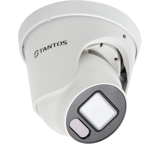 Уличная купольная видеокамера Tantos TSc-E1080pUVCf Двухмегапиксельная HD UVC (AHD/TVI/CVI/CVBS) с ИК подсветкой, металлический корпус 00-00156316