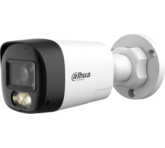 Видеокамера уличная Dahua HDCVI с фиксированным объективом DH-HAC-HFW1200RLP-IL-T-0280B