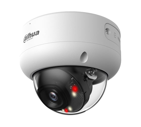 Видеокамера купольная Dahua IP с фиксированным объективом DH-IPC-HDBW3449EP-S-IL-0280B