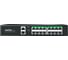 Коммутатор неуправляемый Netis P116GC PoE+, 18 портов, 18x1 Гбит/с, PoE+ 16х30 Вт (до 240Вт), Uplink RJ45 2*1 Гбит/с, настольный, металлический корпус 10000143202 1