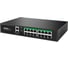 Коммутатор неуправляемый Netis P116GC PoE+, 18 портов, 18x1 Гбит/с, PoE+ 16х30 Вт (до 240Вт), Uplink RJ45 2*1 Гбит/с, настольный, металлический корпус 10000143202 2
