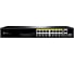 Коммутатор неуправляемый Netis P116GH PoE+, 18 портов, 16x100 Мбит/с, PoE+ 16х30 Вт (до 240Вт), Uplink RJ45 2*1 Гбит/с, SFP 1x1 Гбит/с, настольный, стальной корпус 10000131962 1