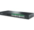 Коммутатор неуправляемый Netis P124GC PoE+, 26 портов, 24x1 Гбит/с, PoE+ 24х30 Вт (до 360Вт), Uplink SFP 2x1 Гбит/с, стальной корпус, установка в стойку 10000133765 2