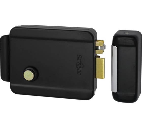 Замок электромеханический накладной Smartec ST-RL073SI-BK 6027248